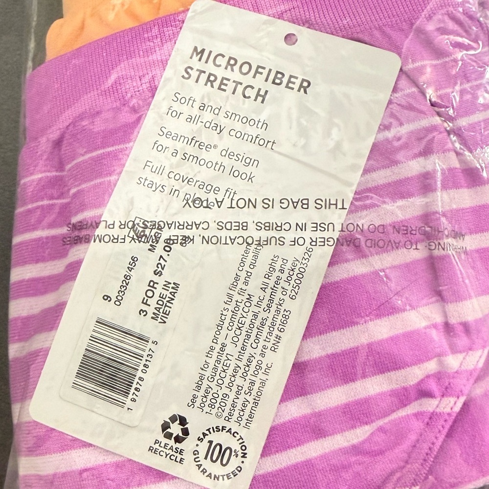 MOVING SALE!
JOCKEY 3 pack Microfiber French Cut Underwear NWT - Picture 2 of 4